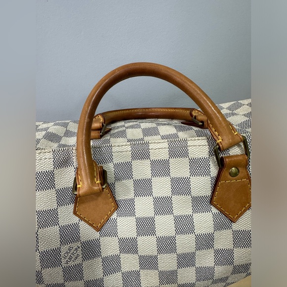 Louis Vuitton Damien Azur speedy 30 - Picture 3 of 15